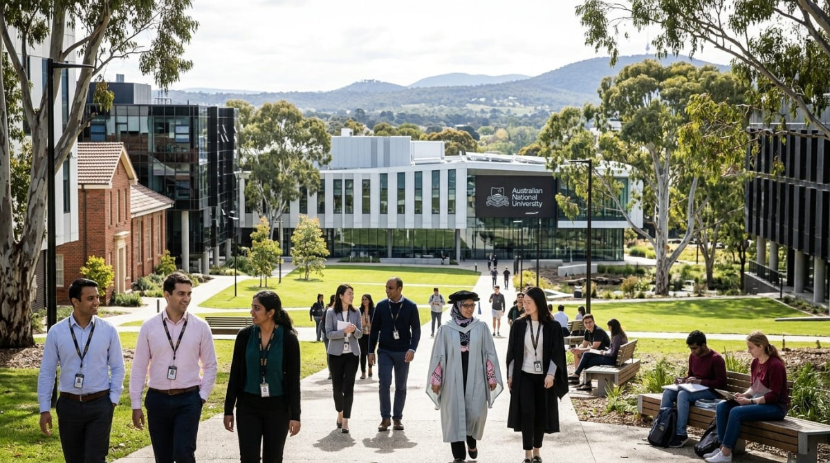 PhD at Australian National University